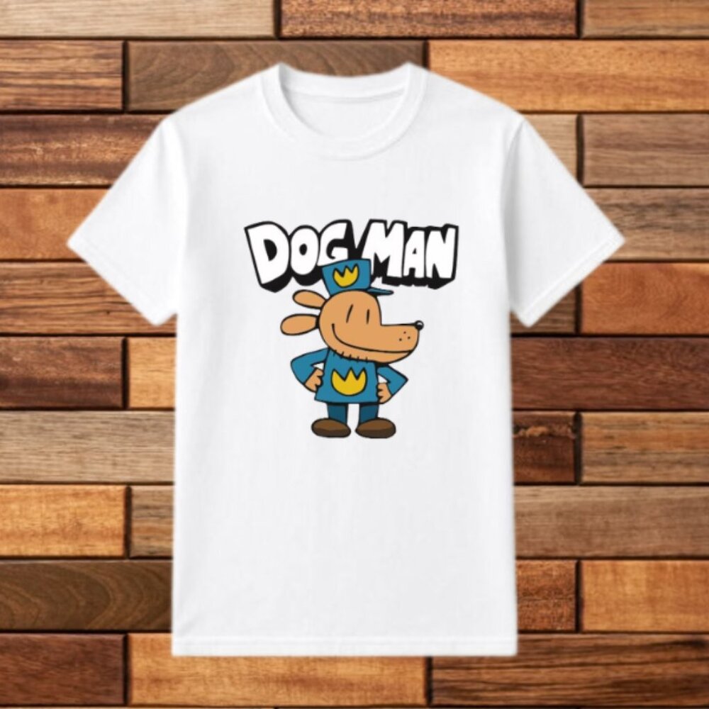 Dog Man Cartoon Shirt